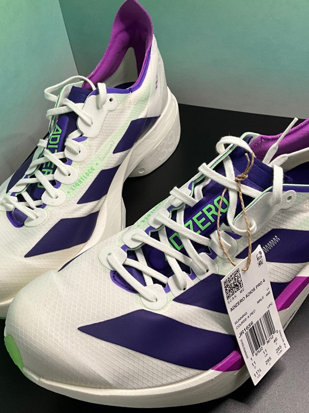 Adidas Adizero Adios Pro 4 Running shoes NWT/NO Box/US Men’s 11.4/EU 46